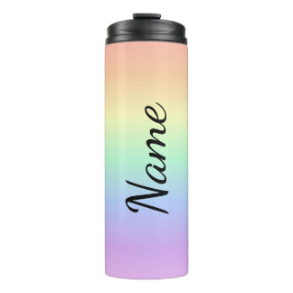 Personalisierte Hübsche Gradient Thermosbecher