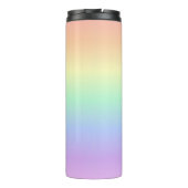 Personalisierte Hübsche Gradient Thermosbecher (Rückseite)