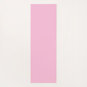 Personalisierte Hübsche Rosa Blasen Name Yoga Mat Yogamatte (Rückseite)