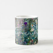 Personalisierte Hübsche Whimsical Boho Wildblume A Kaffeetasse (Mittel)