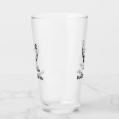 Personalisierte Hühnerfarm Glas (Links)