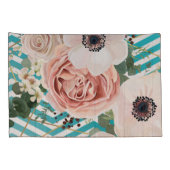 Personalisierte Hüllen Geometrische Rose Zickzack  Kissenbezug (Rückseite-Rechts)