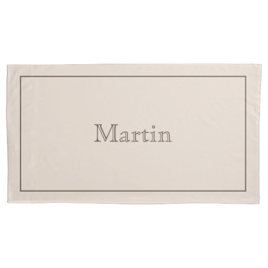 Personalisierte Hüllen Kissenbezug (Vorderseite-Links)