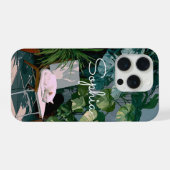 Personalisierte Hüllen mit Namen iPhone Hülle (Rückseite (Horizontal))
