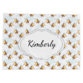 Personalisierte Hummel Große Geschenktüte (Rückseite)