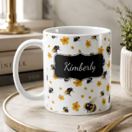 Personalisierte Hummel Kaffeetasse