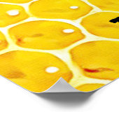 Personalisierte Hummeln oder Honey Bee Themed Post Poster (Ecke)