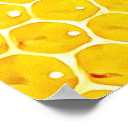 Personalisierte Hummeln oder Honey Bee Themed Post Poster (Ecke)