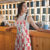 Personalisierte Hummer-Köche Schürze