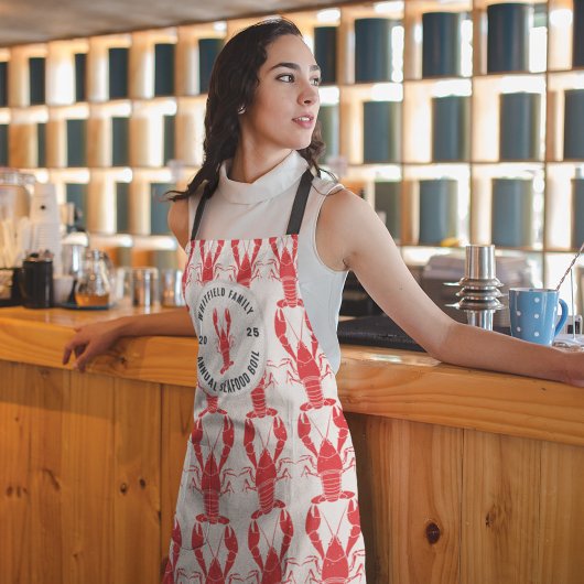 Personalisierte Hummer-Köche Schürze