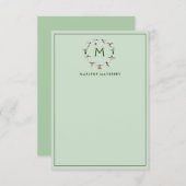 Personalisierte Hummingbird-Karte Dankeskarte (Vorne/Hinten)