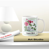 Personalisierte Hummingvogel-Tasse Kaffeetasse
