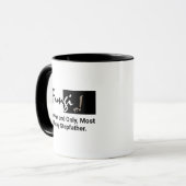 Personalisierte Humoristische Fungi Pun Typografie Tasse (Vorderseite Links)