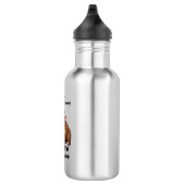 Personalisierte humorvolle Camping-Themed Edelstahlflasche (Rechts)