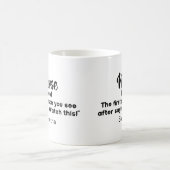 Personalisierte humorvolle Krankenschwester Defini Kaffeetasse (Mittel)