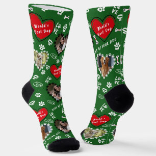 Personalisierte Hund-Foto-Socken   Individuelle Hu Socken