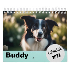 Personalisierte Hunde Fotos Heimtiere Jahr Erstell Kalender