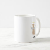 Personalisierte Hunde-Gedenkkaffee-Tasse Kaffeetasse (VorderseiteRechts)
