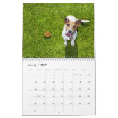 Personalisierte Hunde Kackend Kalender 2024 (Jan 2027)