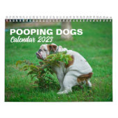 Personalisierte Hunde Kackend Kalender 2025 (Titelbild)