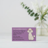 Personalisierte Hunde-oder Visitenkarte (Stehend Vorderseite)