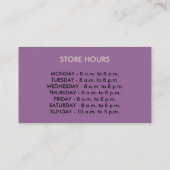 Personalisierte Hunde-oder Visitenkarte (Rückseite)