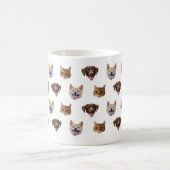 Personalisierte Hunde Tasse, Hunde Katze Mama Gesc Kaffeetasse (Mittel)