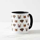 Personalisierte Hunde Tasse, Hunde Katze Mama Gesc Tasse (VorderseiteRechts)