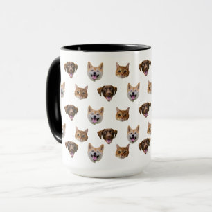 Personalisierte Hunde Tasse, Hunde Katze Mama Gesc Tasse