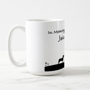 Personalisierte Hundedenkmal-Tasse Kaffeetasse
