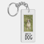 Personalisierte Hundeeinzelteile für Schlüsselanhänger (Vorderseite links)