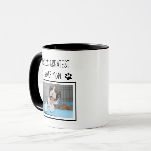 Personalisierte Hundegeschenke - bestste Tasse (Vorderseite Links)