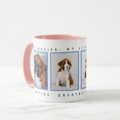 Personalisierte Hundegeschenke - bestste Tasse (Vorderseite Links)