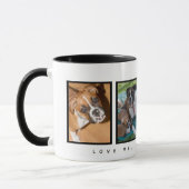 Personalisierte Hundegeschenke - Liebe meine Hunde Tasse (Links)