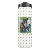 Personalisierte Hundegeschenke Thermosbecher (Vorderseite)