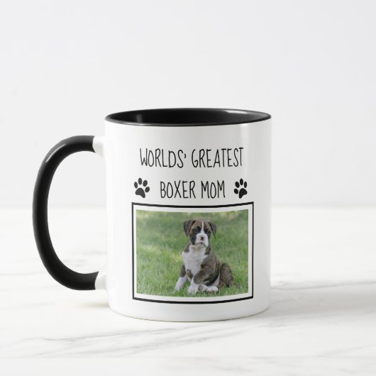 Personalisierte Hundegeschenke - weltbeste Tasse (Links)