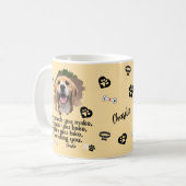 Personalisierte Hundegesicht Foto Tasse - Funny Mu (Vorderseite Links)