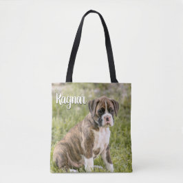 Personalisierte Hundeliebhaber-Geschenke - Brindle Tasche