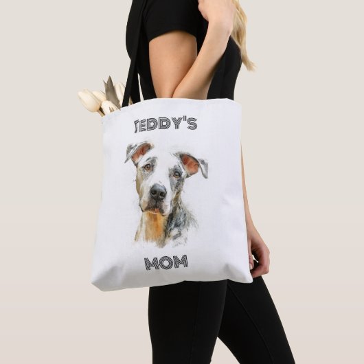 Personalisierte Hundemutter-Foto-Tasche | Individu Tasche (Von Nahem)