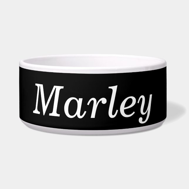 Personalisierte Hundeschale Napf (Vorderseite)