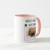 Personalisierte HundeTassen - Boxer-Mama Tasse (VorderseiteRechts)