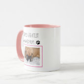 Personalisierte HundeTassen - Boxer-Mama Tasse (Vorderseite Links)