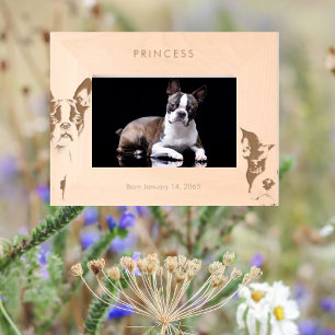 Personalisierte Hundezucht Geätzte Rahmen