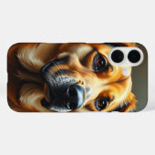 Personalisierte Hundsmarine Fine Art Modern Case-Mate iPhone Hülle (Rückseite (Horizontal))