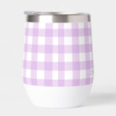 Personalisierte Hütte Lavender Lilac Gingham Karie (Rechts)