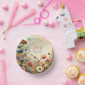 Personalisierte Hütte Pappteller (Party)