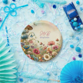 Personalisierte Hütte Pappteller (Party)