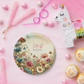 Personalisierte Hütte Pappteller (Party)