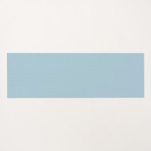 Personalisierte Hütte Rosa Rosen auf blauem Hinter Yogamatte (Rückseite (Horizontal))