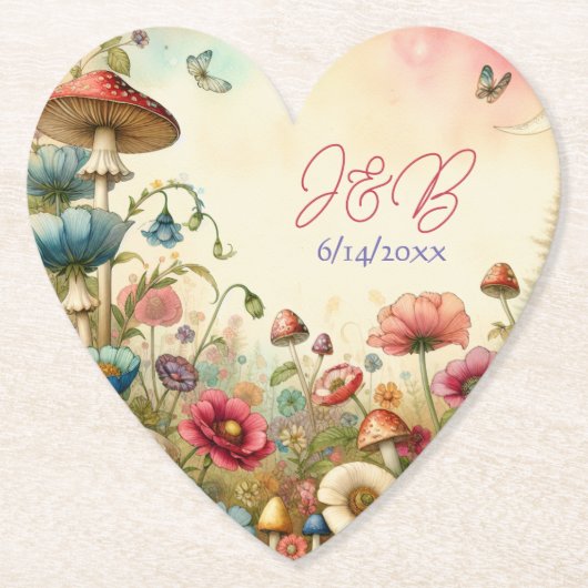 Personalisierte Hütte Untersetzer (Vorderseite)